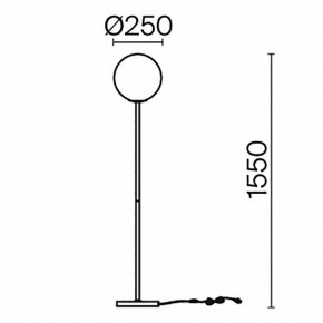 Торшер Maytoni Ring MOD013FL-01BS в Дегтярске - degtyarsk.mebel24.online | фото 4