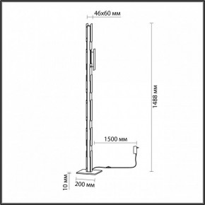 Торшер Odeon Light Fierro 4991/36FL в Дегтярске - degtyarsk.mebel24.online | фото 4