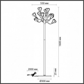 Торшер Odeon Light Gardi 5090/12F в Дегтярске - degtyarsk.mebel24.online | фото 5