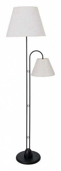 Торшер с подсветкой Arte Lamp Alea A5068PN-2BK в Дегтярске - degtyarsk.mebel24.online | фото