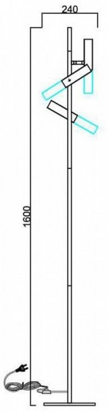 Торшер ST-Luce Eclip SL1236.405.03 в Дегтярске - degtyarsk.mebel24.online | фото 5