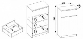 Тумба для обуви ТП-12 в Дегтярске - degtyarsk.mebel24.online | фото 4