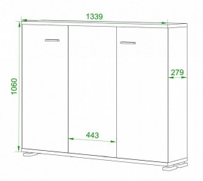 Тумба Домино ПУ-60-4 в Дегтярске - degtyarsk.mebel24.online | фото 2