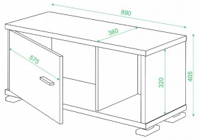 Тумба комбинированная Домино СБ-30/1 в Дегтярске - degtyarsk.mebel24.online | фото 3