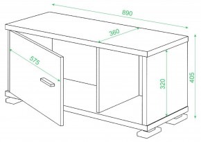 Тумба комбинированная СБ-30/1 в Дегтярске - degtyarsk.mebel24.online | фото 2