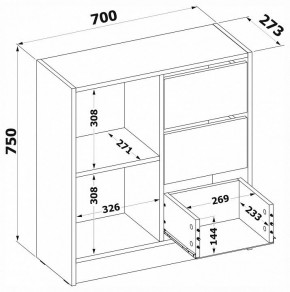 Тумба комбинированная Т-1 в Дегтярске - degtyarsk.mebel24.online | фото 4