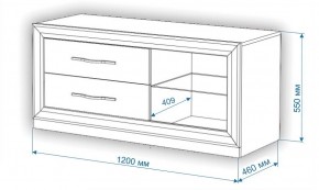 Тумба под ТВ Нобиле КА120 в Дегтярске - degtyarsk.mebel24.online | фото 2
