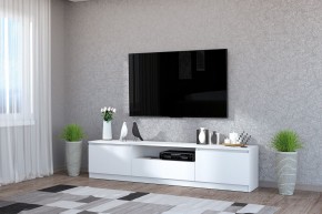 Тумба под ТВ "Хилтон" (Белый текстурный) в Дегтярске - degtyarsk.mebel24.online | фото