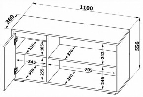 Тумба под ТВ Т-2 в Дегтярске - degtyarsk.mebel24.online | фото 7