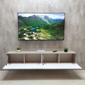 Тумба подвесная под ТВ LINES MTV3-MA 900 Бежевый (Леда-М 10.1.5) в Дегтярске - degtyarsk.mebel24.online | фото 11