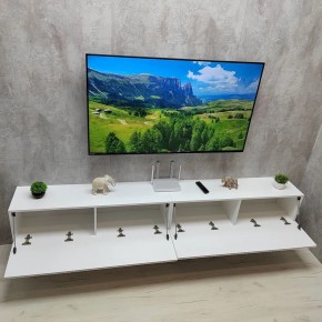 Тумба подвесная под ТВ LINES MTV4-MA 1150 Белый глянец (Белый-M 10.1.1) в Дегтярске - degtyarsk.mebel24.online | фото 12