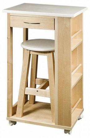 Тумба с табуретом Мебелик в Дегтярске - degtyarsk.mebel24.online | фото 8