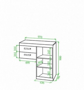 Тумба Toivo Кон100 в Дегтярске - degtyarsk.mebel24.online | фото 2