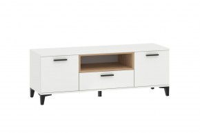 Тумба ТВА НМ 013.43 "Bergen" (Белый/Дуб бунратти) в Дегтярске - degtyarsk.mebel24.online | фото