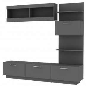 ТВ стенка TV48 (Графит) в Дегтярске - degtyarsk.mebel24.online | фото