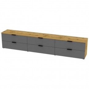 ТВ тумба TV18 (ДВ-Графит) в Дегтярске - degtyarsk.mebel24.online | фото