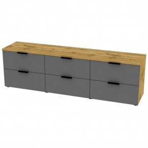 ТВ тумба TV34 (ДВ-Графит) в Дегтярске - degtyarsk.mebel24.online | фото