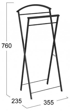 Вешалка для костюма Контур в Дегтярске - degtyarsk.mebel24.online | фото