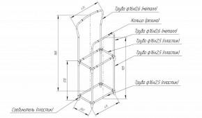 Вешалка для костюма SHT-SUR3 в Дегтярске - degtyarsk.mebel24.online | фото 6