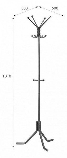 Вешалка напольная Пико 3 в Дегтярске - degtyarsk.mebel24.online | фото 7