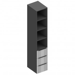 ВИТА Пенал с 3 ящиками в Дегтярске - degtyarsk.mebel24.online | фото 1