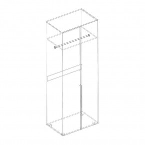 ВИТА Шкаф 2-ств для одежды в Дегтярске - degtyarsk.mebel24.online | фото 2