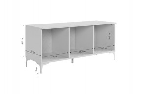 ЗЕФИР Гостиная К1 (белое дерево/белый муар) в Дегтярске - degtyarsk.mebel24.online | фото 4