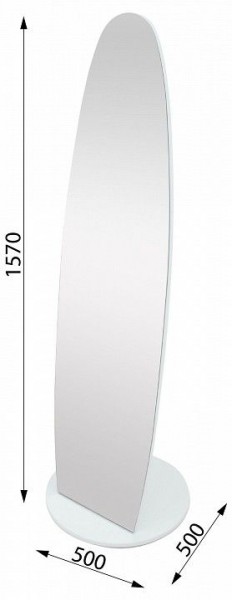 Зеркало напольное Стелла в Дегтярске - degtyarsk.mebel24.online | фото 8